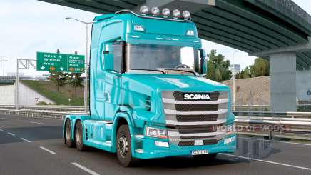 Camión tractor Scania S730T V8 6x4 para Euro Truck Simulator 2