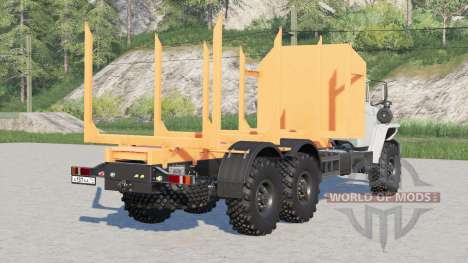 Ural-4320-60 camión de troncos cortos para Farming Simulator 2017