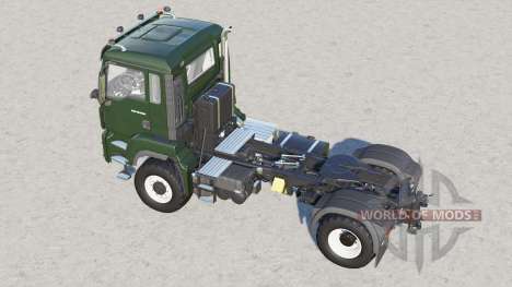 MAN TGS 18.500 4x4 Camión tractor de cabina medi para Farming Simulator 2017