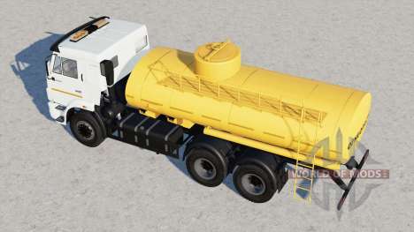 Camión cisterna KamAZ-65115 para Farming Simulator 2017