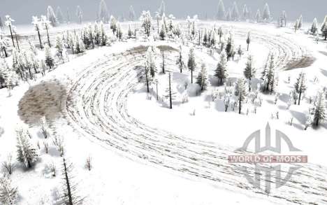 Carreras de pista de nieve para Spintires MudRunner