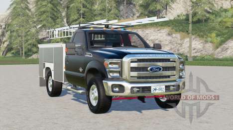 Ford F-350 Super Duty Utility Truck 2011 para Farming Simulator 2017