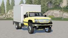 Chevrolet Silverado 3500 Regular Cab Box Truck 2003 para Farming Simulator 2017