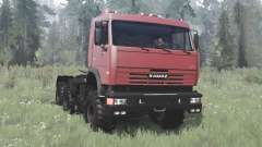 KamAZ-54115 Camión tractor para MudRunner