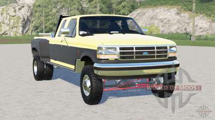 Ford F-350 XLT Extended Cab Dually 1995 para Farming Simulator 2017