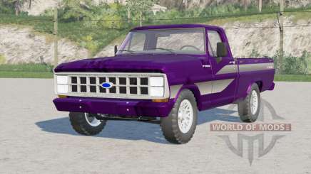 Ford F-1000 Regular Cab 1986 para Farming Simulator 2017