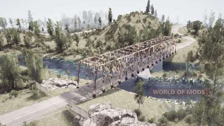 Mapa Woodland para MudRunner