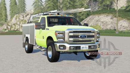 Ford F-350 Super Duty Regular Cab Utility Truck 2011 para Farming Simulator 2017
