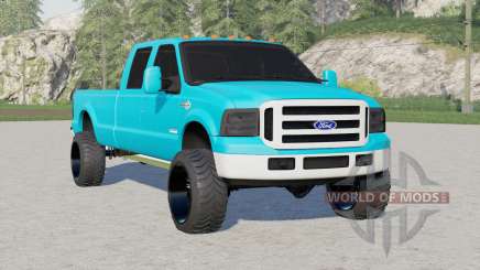 Ford F-350 Super Duty King Ranch Crew Cab 2006 para Farming Simulator 2017