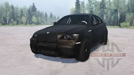 BMW X6 M (Е71) 2009 para MudRunner