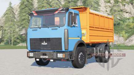 MAZ-5551 camión volquete bielorruso para Farming Simulator 2017