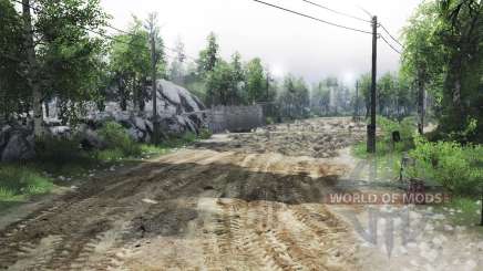 Mapa Siberia para Spin Tires