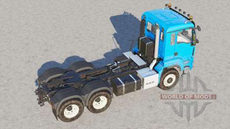 MAN TGS 26.500 Camión tractor de cabina media para Farming Simulator 2017
