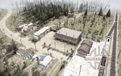 Dos pueblos: el asentamiento para Spintires MudRunner