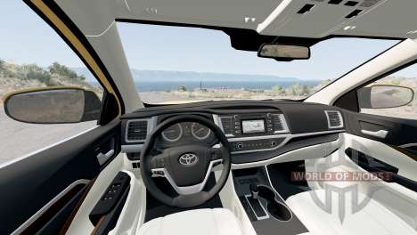 Toyota Highlander (XU50) 2014 para BeamNG Drive