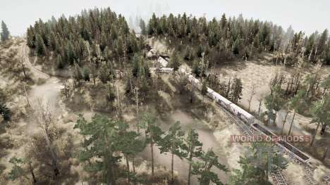 Baltija: Accidente de tren para Spintires MudRunner