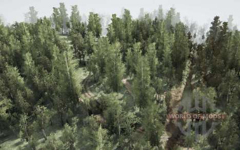 El pantano Old Blasphemer para Spintires MudRunner