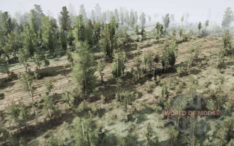 El pantano Old Blasphemer para Spintires MudRunner