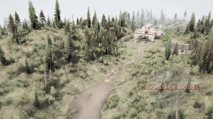 Mapa Woodland para MudRunner