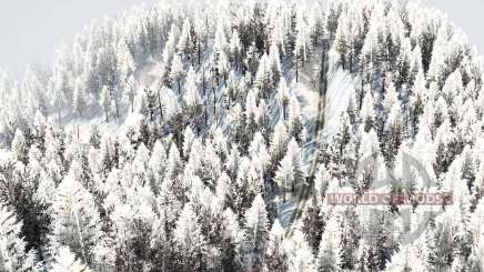 Prueba de nieve. Variante 7 para MudRunner