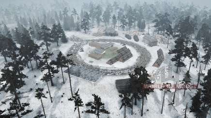 Mapa Invierno-Siberia para MudRunner