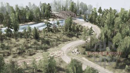 Mapa Bosque para MudRunner