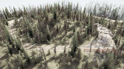 Mapa Wilderness para MudRunner