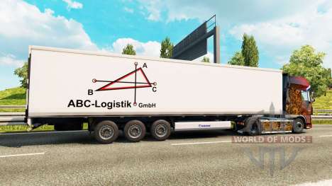 Piel ABC-Logistic para Euro Truck Simulator 2