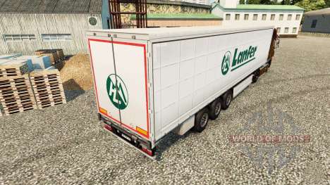 Skin Lanfer Logística para Euro Truck Simulator 2