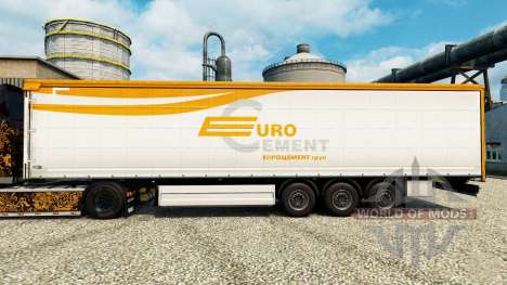 Grupo Skin Eurocement para Euro Truck Simulator 2