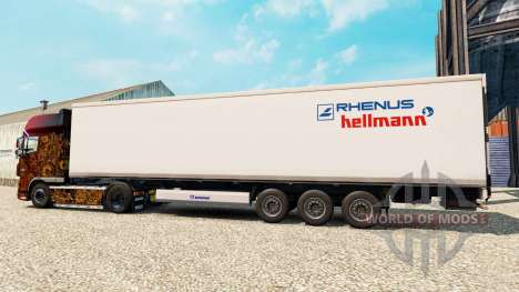 Piel Rhenus & Hellmann para Euro Truck Simulator 2