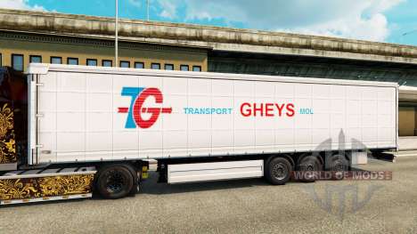 Gheys de transporte de la piel para Euro Truck Simulator 2