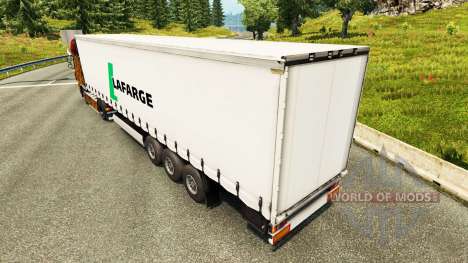 Piel Lafarge para Euro Truck Simulator 2