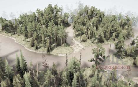 Mapa Kamianka para Spintires MudRunner