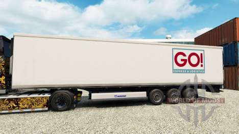 Skin GO Express & Logística para Euro Truck Simulator 2