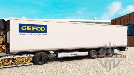 Piel Gefco para Euro Truck Simulator 2
