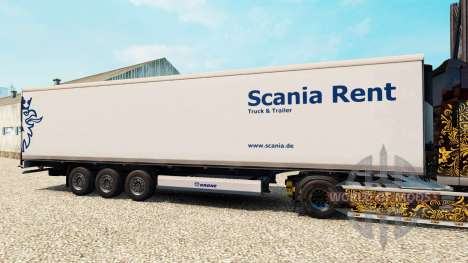 Piel Scania Rent para Euro Truck Simulator 2
