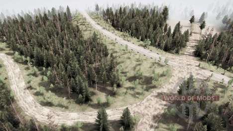 Mapa Yasnov para Spintires MudRunner