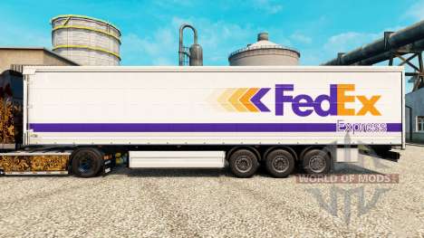 Piel FedEx para Euro Truck Simulator 2