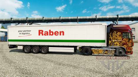 Piel Raben para Euro Truck Simulator 2