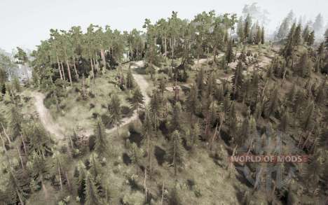 Mapa Troyaniv para Spintires MudRunner