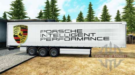 Piel Porsche para Euro Truck Simulator 2