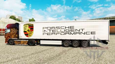 Piel Porsche para Euro Truck Simulator 2