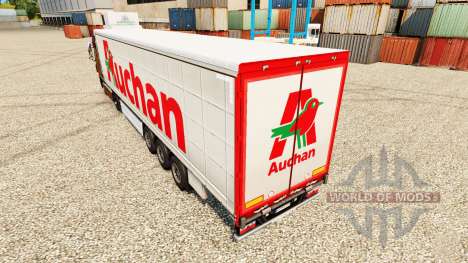 Piel Auchan para Euro Truck Simulator 2