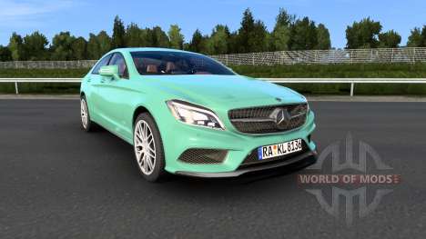 Mercedes-Benz CLS 350 d AMG Sport Package 2014 para Euro Truck Simulator 2