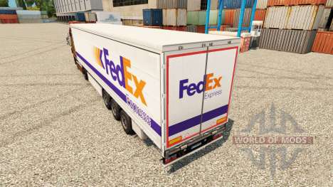 Piel FedEx para Euro Truck Simulator 2