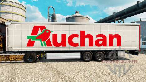 Piel Auchan para Euro Truck Simulator 2