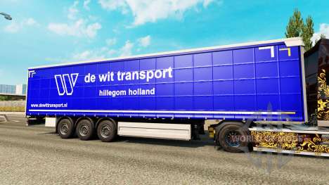 Skin De Wit Transport para Euro Truck Simulator 2
