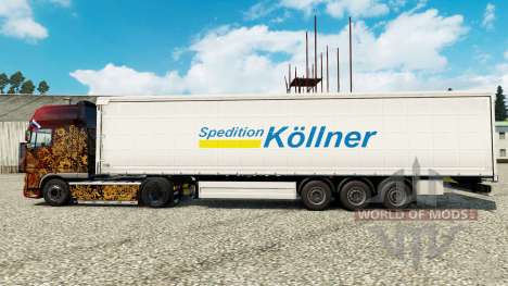 Spedition de la piel Kollner para Euro Truck Simulator 2
