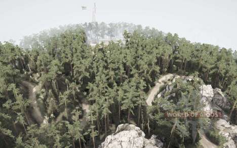 El pueblo de Lenskoe para Spintires MudRunner